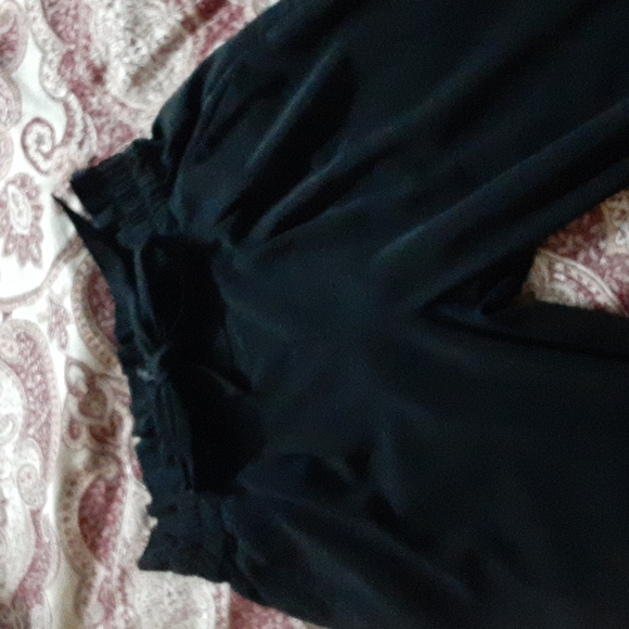 Size Xs black paper-bag ankle pants - Picture 14 of 17